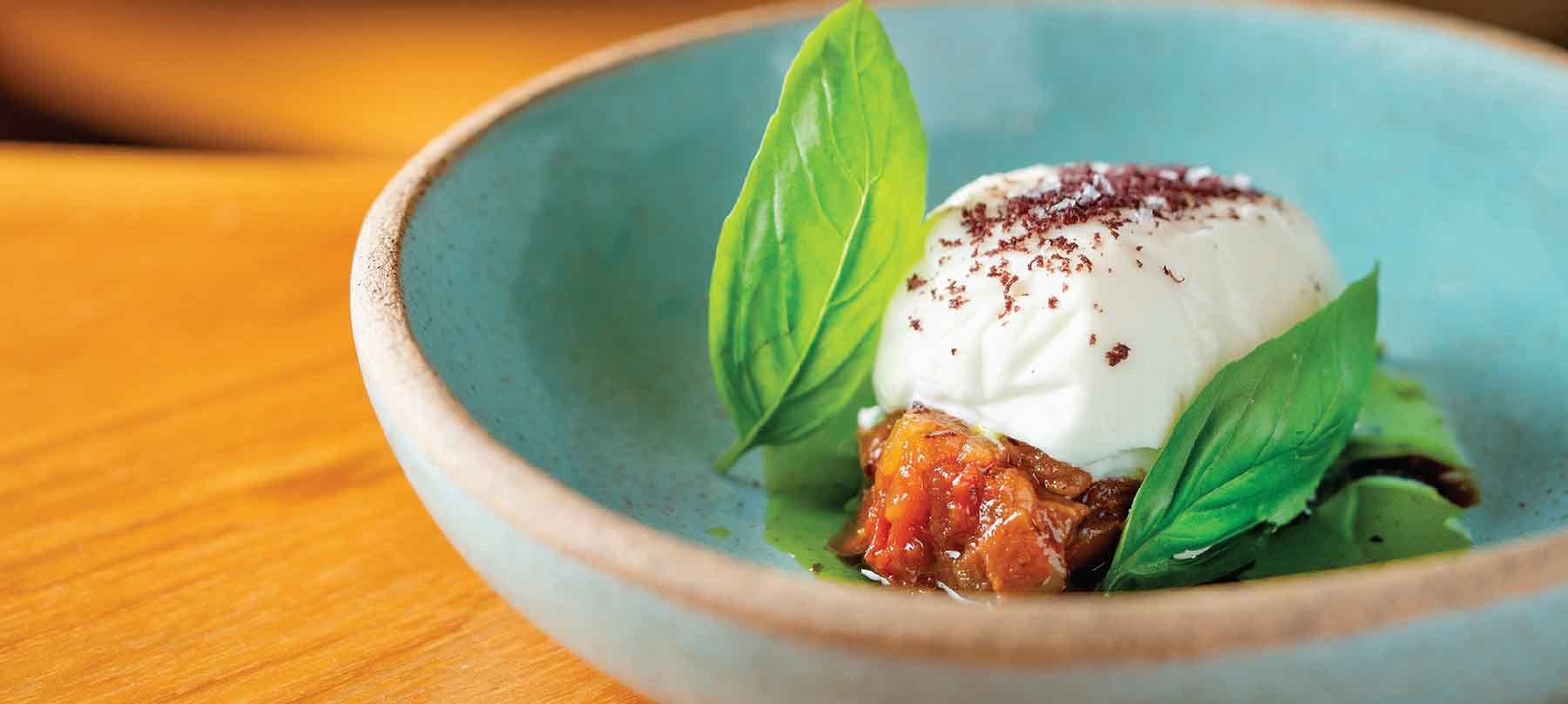 Ingredientes orgânicos, sazonais e locais